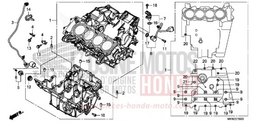 CARTER MOTEUR CBR650RAK de 2019